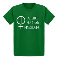 Youth A Girl Has No President Kids T-shirt