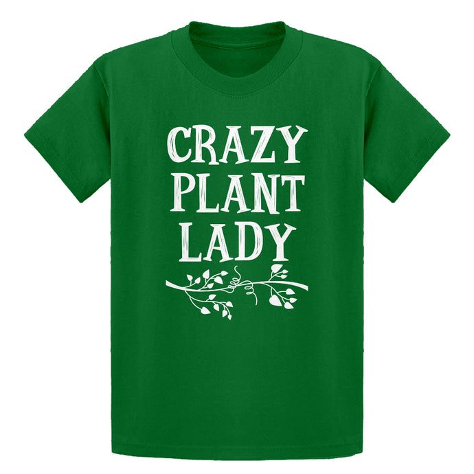 Youth Crazy Plant Lady Kids T-shirt
