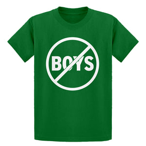 Youth No Boys Kids T-shirt