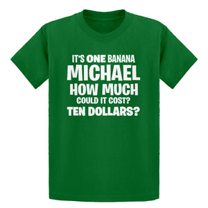 Youth Its ONE BANANA Michael Kids T-shirt