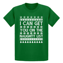 Youth I can get you on the Naughty List Kids T-shirt