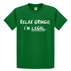 Youth Relax Gringo I'm Legal Kids T-shirt