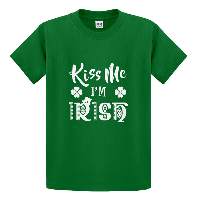 Youth Kiss Me I'm Irish Kids T-shirt