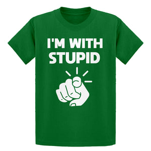 Youth I'm With Stupid You Kids T-shirt