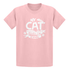 Youth My Cat Thinks I'm Cool Kids T-shirt
