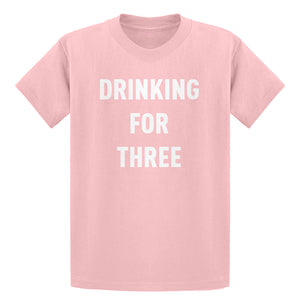Youth Drinking For Three Kids T-shirt