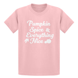Youth Pumpkin Spice and Everything Nice Kids T-shirt