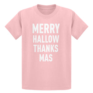 Youth Merry Hallow Thanks Mas Kids T-shirt