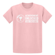 Youth Achievement Unlocked Tied the Knot Kids T-shirt