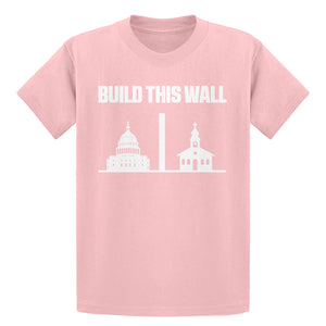 Youth Build This Wall Kids T-shirt
