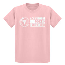 Youth Achievement Unlocked Fatherhood Kids T-shirt