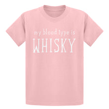 Youth My Blood Type is Whisky Kids T-shirt