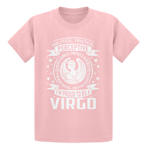 Youth Virgo Astrology Zodiac Sign Kids T-shirt
