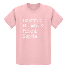 Youth Golden Names Kids T-shirt