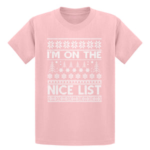 Youth Im on the Naughty List Kids T-shirt