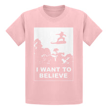 Youth I Want to Believe Nimbus Fighter Kids T-shirt
