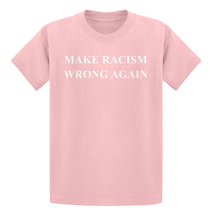 Youth Make Racism Wrong Again Kids T-shirt