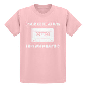 Youth Opinions are like Mixtapes Kids T-shirt