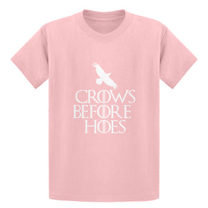 Youth Crows Before Hoes Kids T-shirt