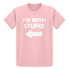 Youth I'm With Stupid Left Kids T-shirt