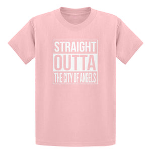 Youth Straight Outta The City of Angels Kids T-shirt