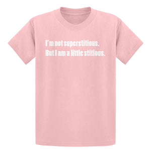 Youth I'm not superstitious Kids T-shirt