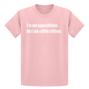 Youth I'm not superstitious Kids T-shirt