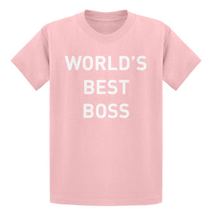 Youth World's Best Boss Kids T-shirt