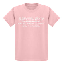 Youth On the Sands of Hesitation Kids T-shirt