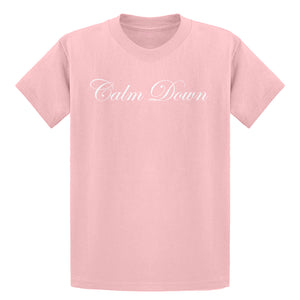 Youth CALM DOWN Kids T-shirt
