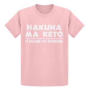 Youth Hakuna Ma Keto Kids T-shirt