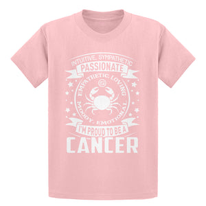 Youth Cancer Astrology Zodiac Sign Kids T-shirt