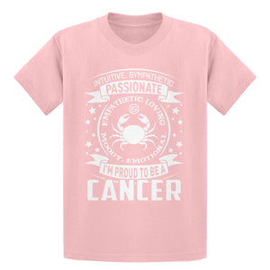 Youth Cancer Astrology Zodiac Sign Kids T-shirt