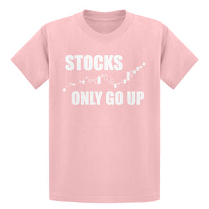 Youth STOCKS ONLY GO UP Kids T-shirt