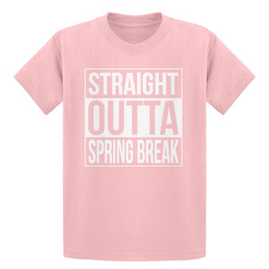 Youth Straight Outta Spring Break Kids T-shirt