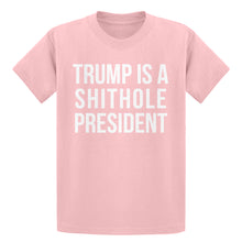 Youth Trump is a Shithole President Kids T-shirt