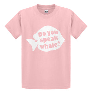 Youth Do You Speak Whale Kids T-shirt