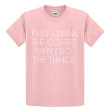 Youth First I Drink the Coffee Kids T-shirt