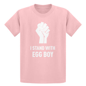 Youth I Stand with Egg Boy Kids T-shirt