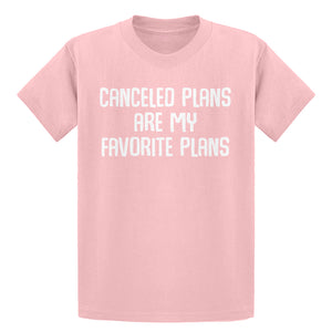Youth Canceled Plans Kids T-shirt