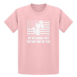 Youth We're Gonna Free the Shit Out of You Kids T-shirt
