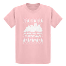 Youth We Wish You a Hairy Christmas Kids T-shirt