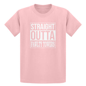 Youth Straight Outta Fawlty Towers Kids T-shirt
