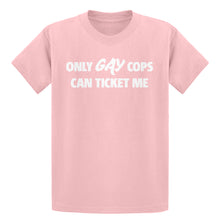 Youth Only Gay Cops Can Ticket Me Kids T-shirt