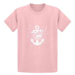 Youth Love is my Anchor Kids T-shirt