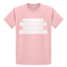Youth I used to be a People Person Kids T-shirt
