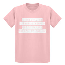 Youth I used to be a People Person Kids T-shirt