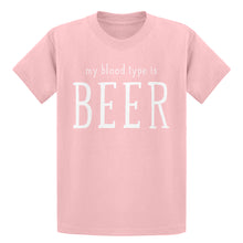 Youth My Blood Type is Beer Kids T-shirt