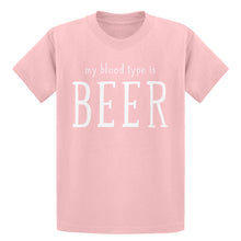 Youth My Blood Type is Beer Kids T-shirt