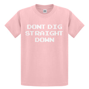 Youth Don't Dig Straight Down Kids T-shirt